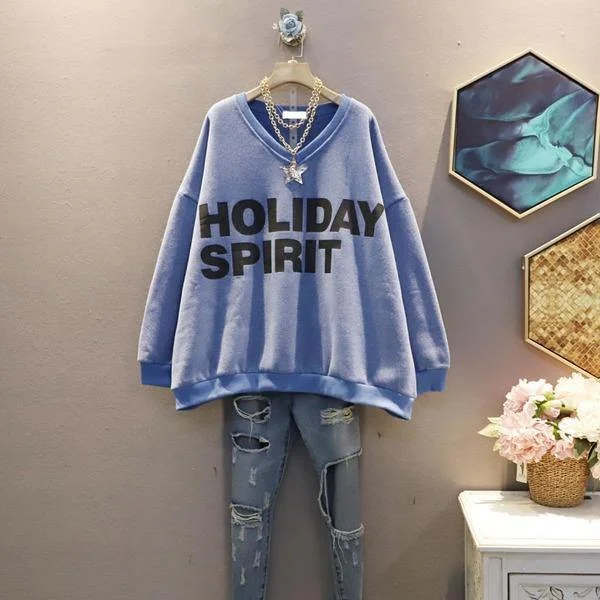 Pleated Goddess Fan Casual Style 2020 Winter Minority Sweatshirt