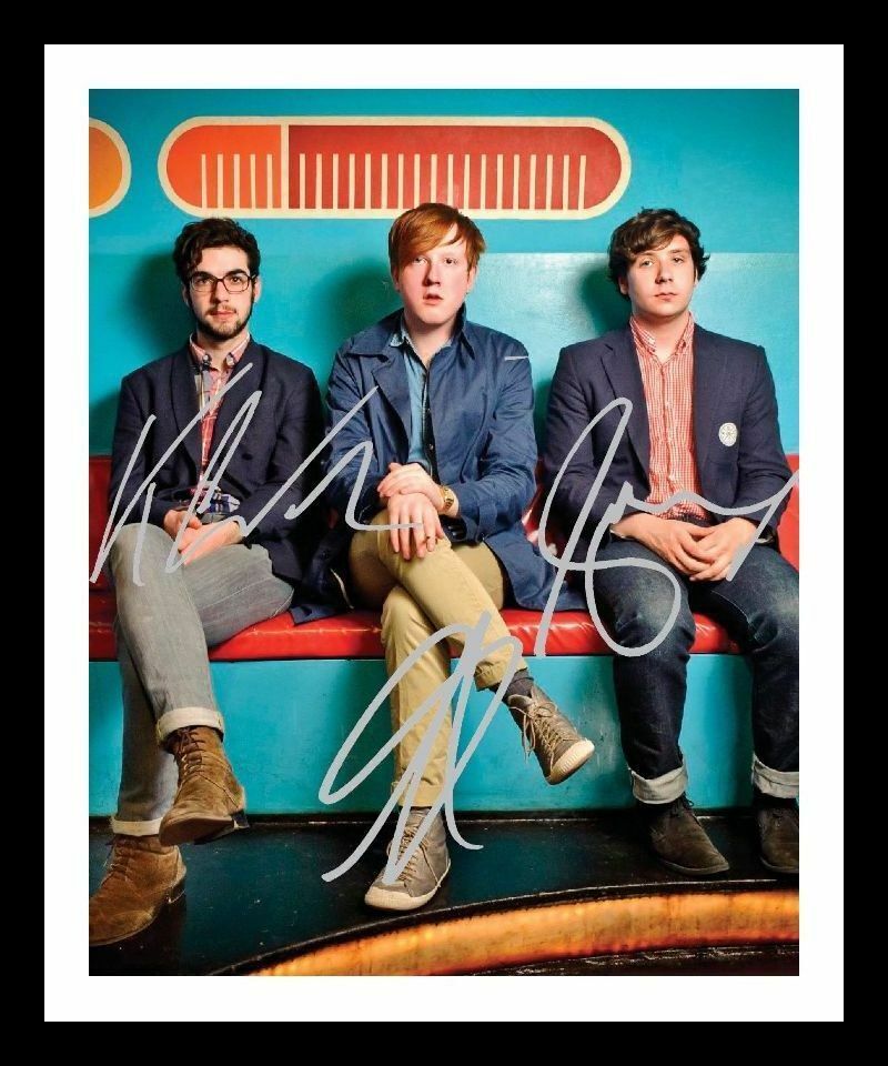 Two Door Cinema Club Autograph Signed & Framed Photo Poster painting 1