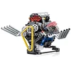Motorised Hot Rod V8 Engine 665pcs