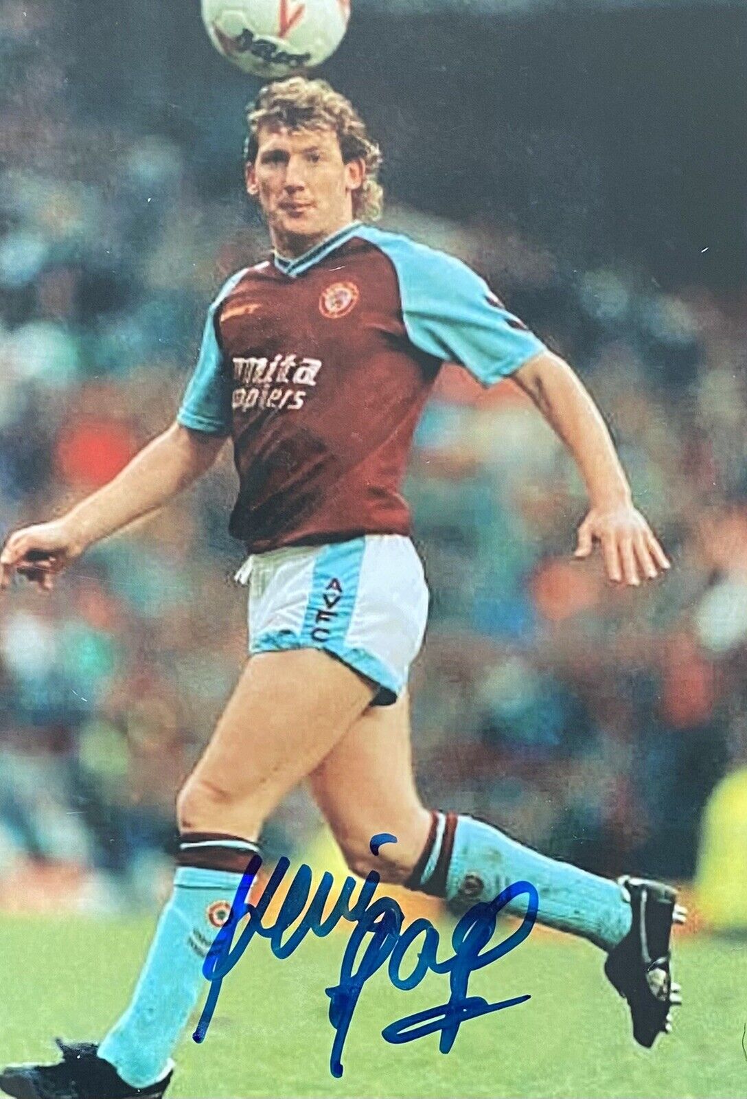 Kevin Gage Genuine Hand Signed Aston Villa 6X4 Photo Poster painting