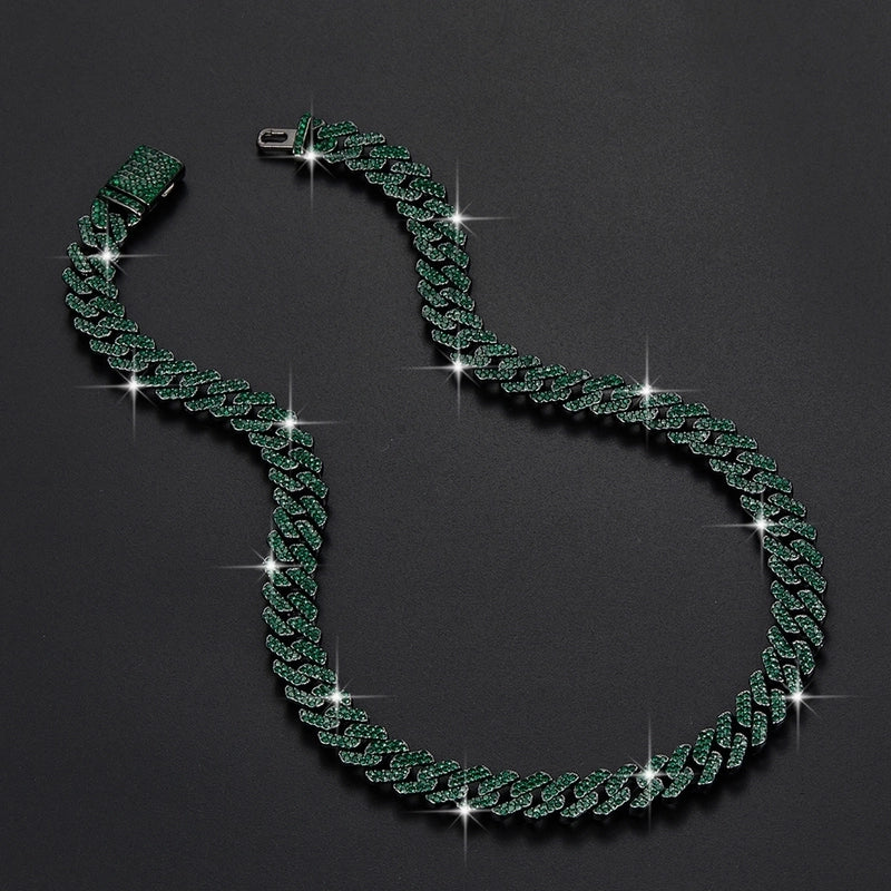 Hip-hop Exaggerated Rock Necklace Alloy Inlay Rhinestones Men’s Pendant Necklace