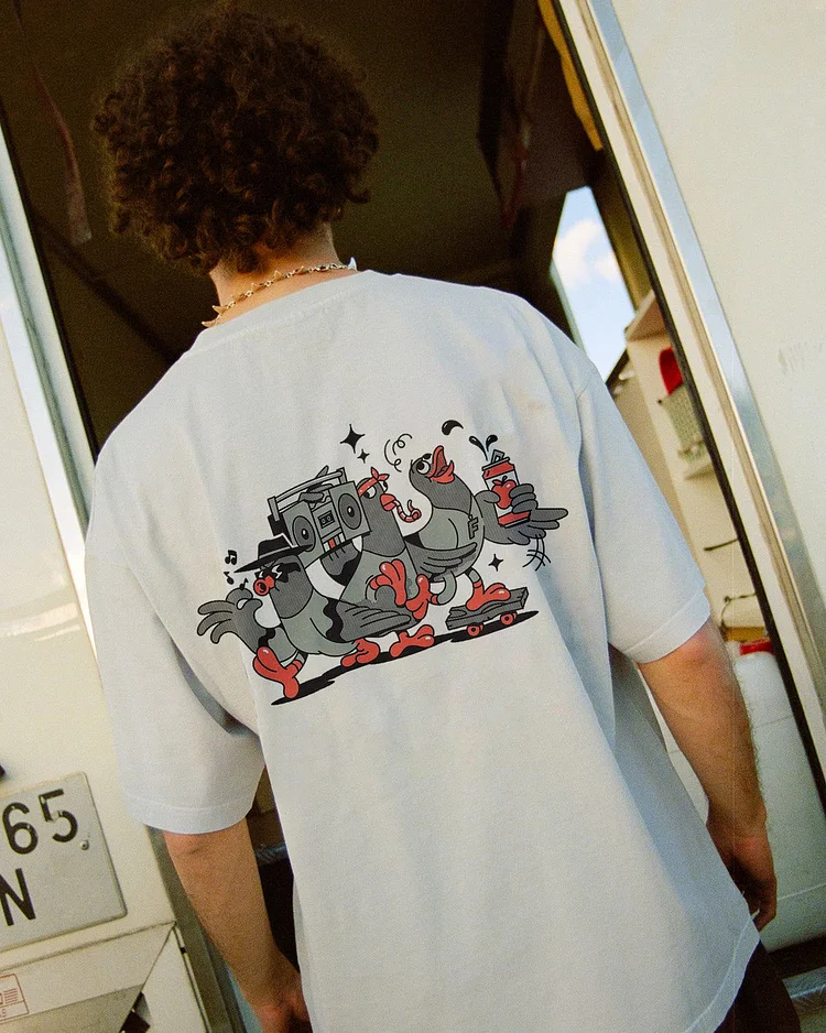 Pigeons And Music T-shirt