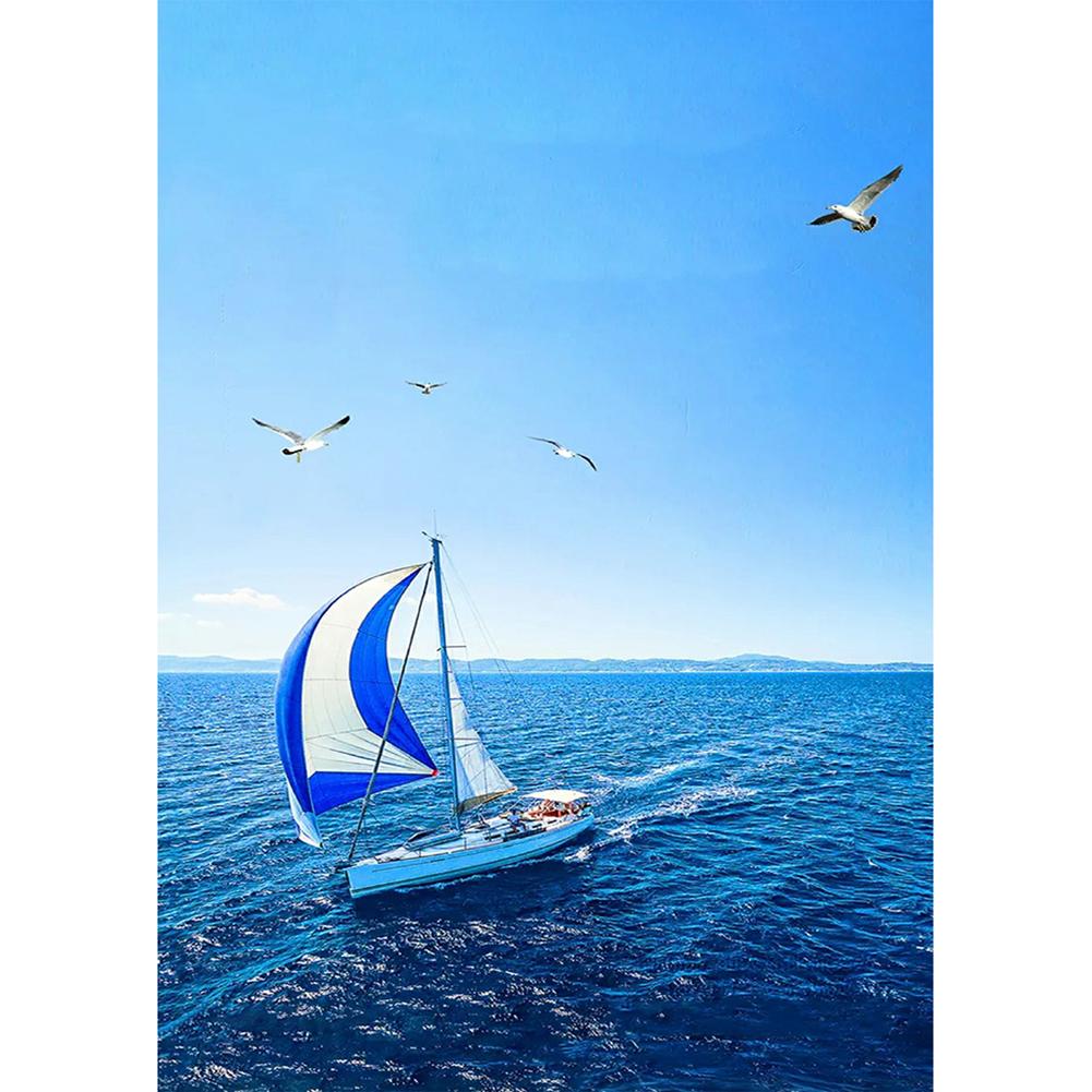 

Boat - Round Drill Diamond Painting - 30x40cm, 501 Original