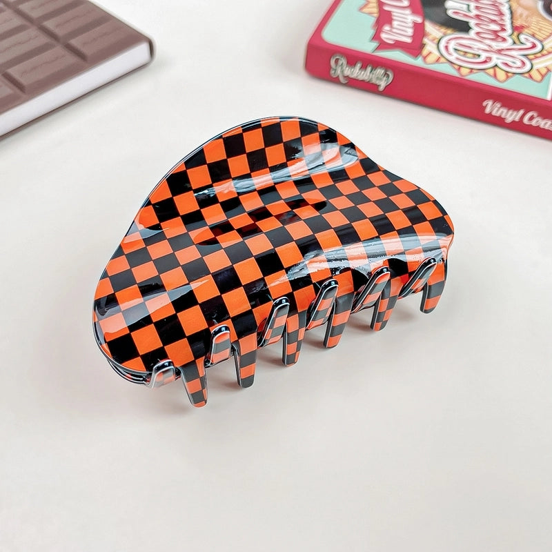 Halloween Minimalist Classic Style Women’s Pumpkin Spider PVC Hair Claws