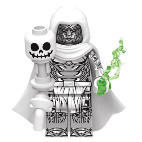 God Emperor Doom Custom Marvel Supervillain Minifigure Minifigure Bricks monstertoys