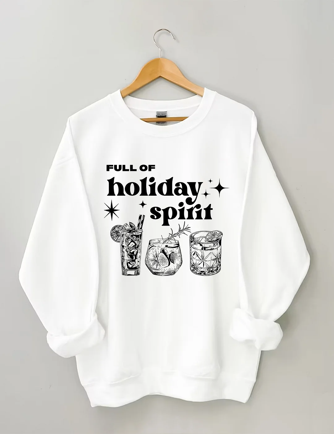 Christmas Cheers Drinks Sweatshirt