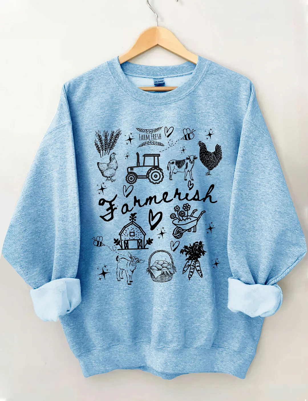 Doodle Design Farmerish Sweatshirt