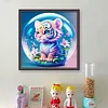 Crystal Ball Zodiac-Tiger-11CT Stamped Cross Stitch 40*40cm/15.75*15.75in