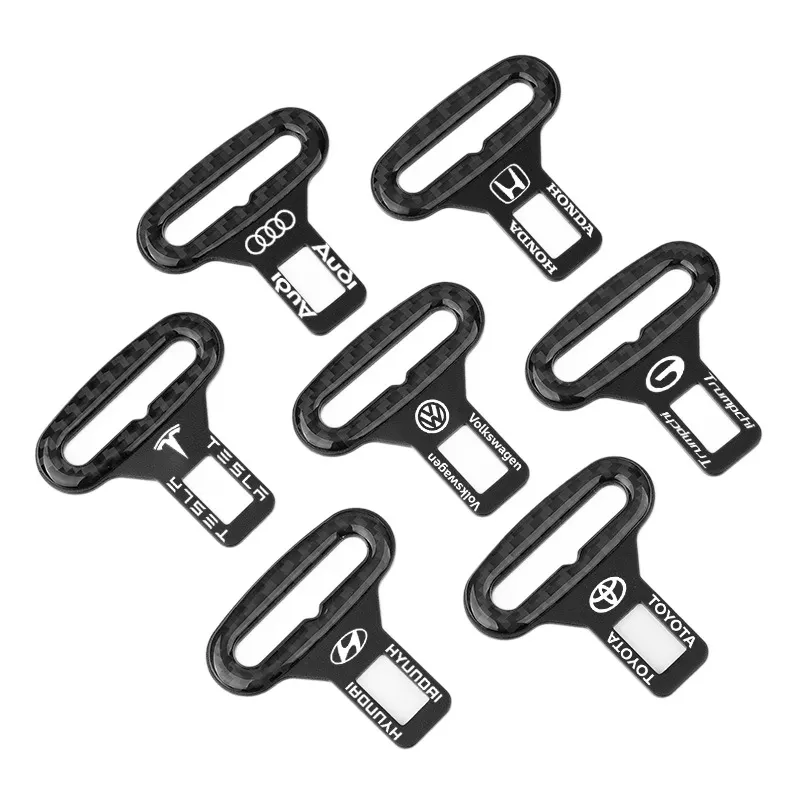 Car seatbelt buckle extension connector