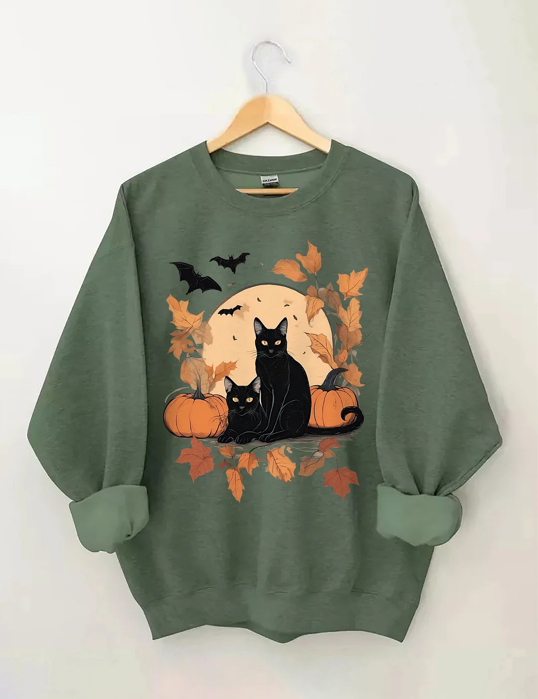 Halloween Cat Sweatshirt