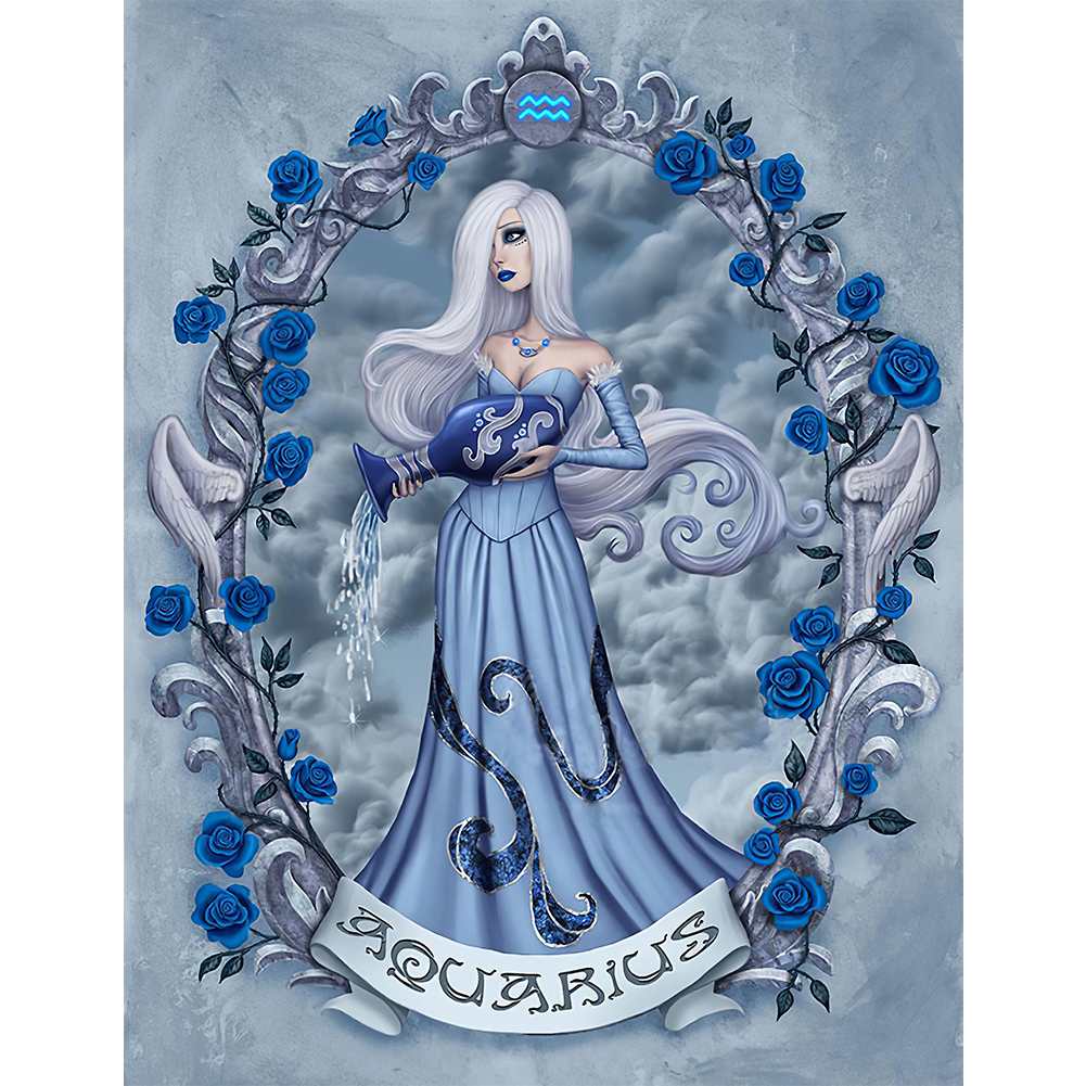 

Gothic Freak Woman - Round Drill Diamond Painting - 30*40CM, 501 Original