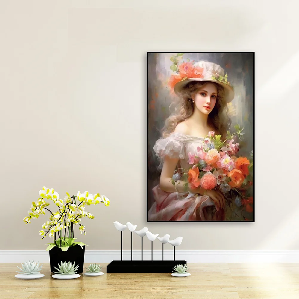 Diamond Painting - Full Round Drill - Flower Beauty(Canvas|40*60cm)
