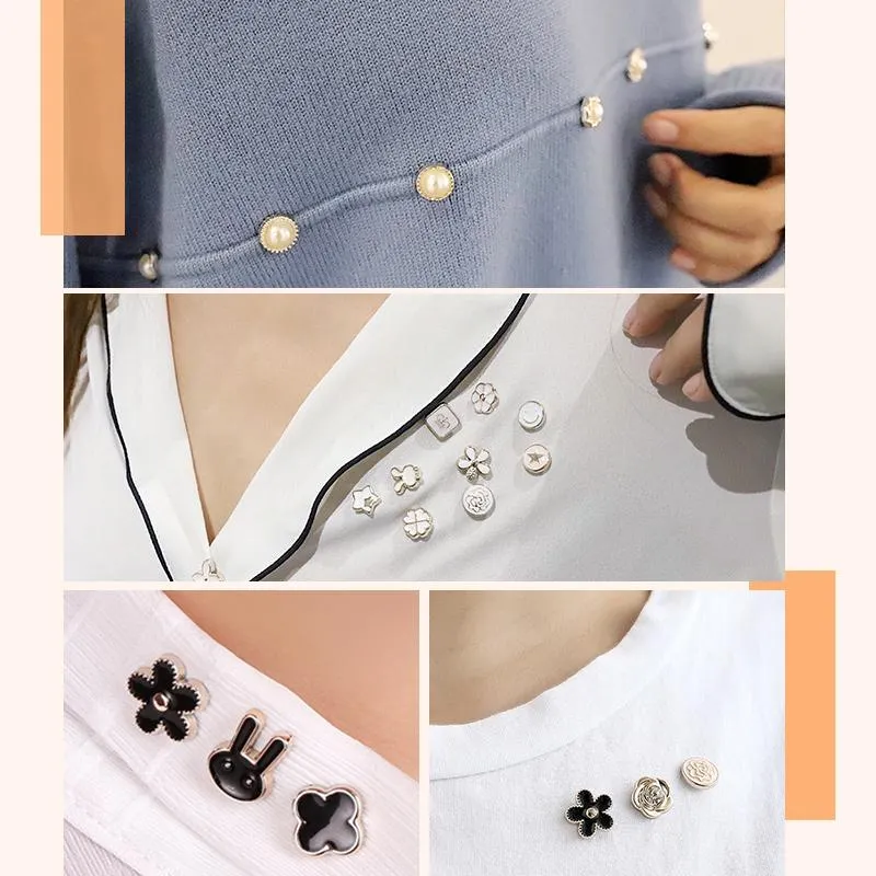 Buttons Without Thread 🔥Hot Selling | 48% OFF🔥Prevent Accidental Exposure Of Buttons (10 Pcs/Set)