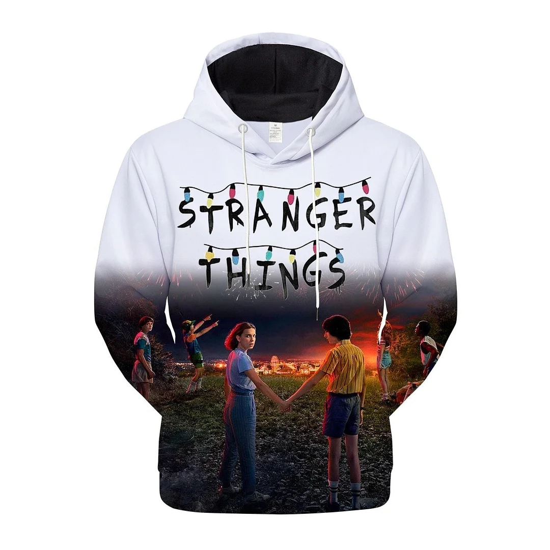 Stranger Things Women Hoodies Sweatshirts Fans Sweatshirt Streetwear Clothes Oversized