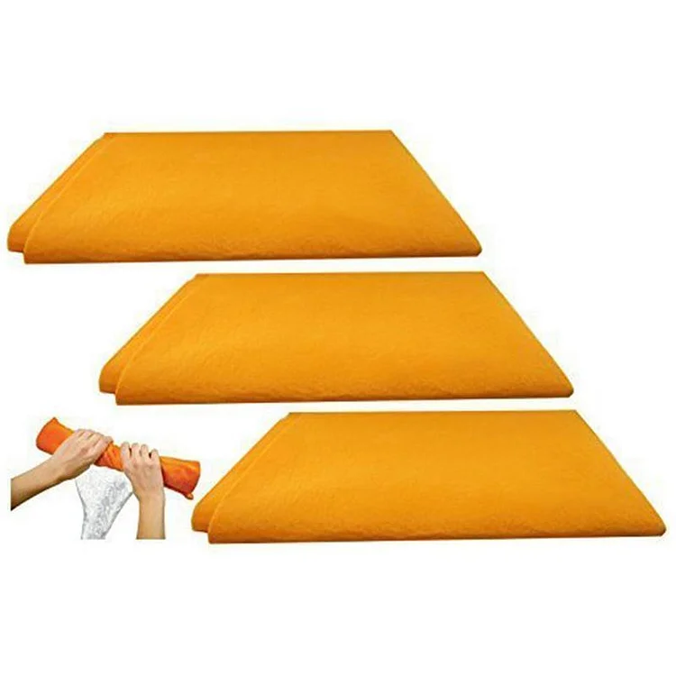 Super Absorbent Cleaning Shammy Towel(3 Pcs)
