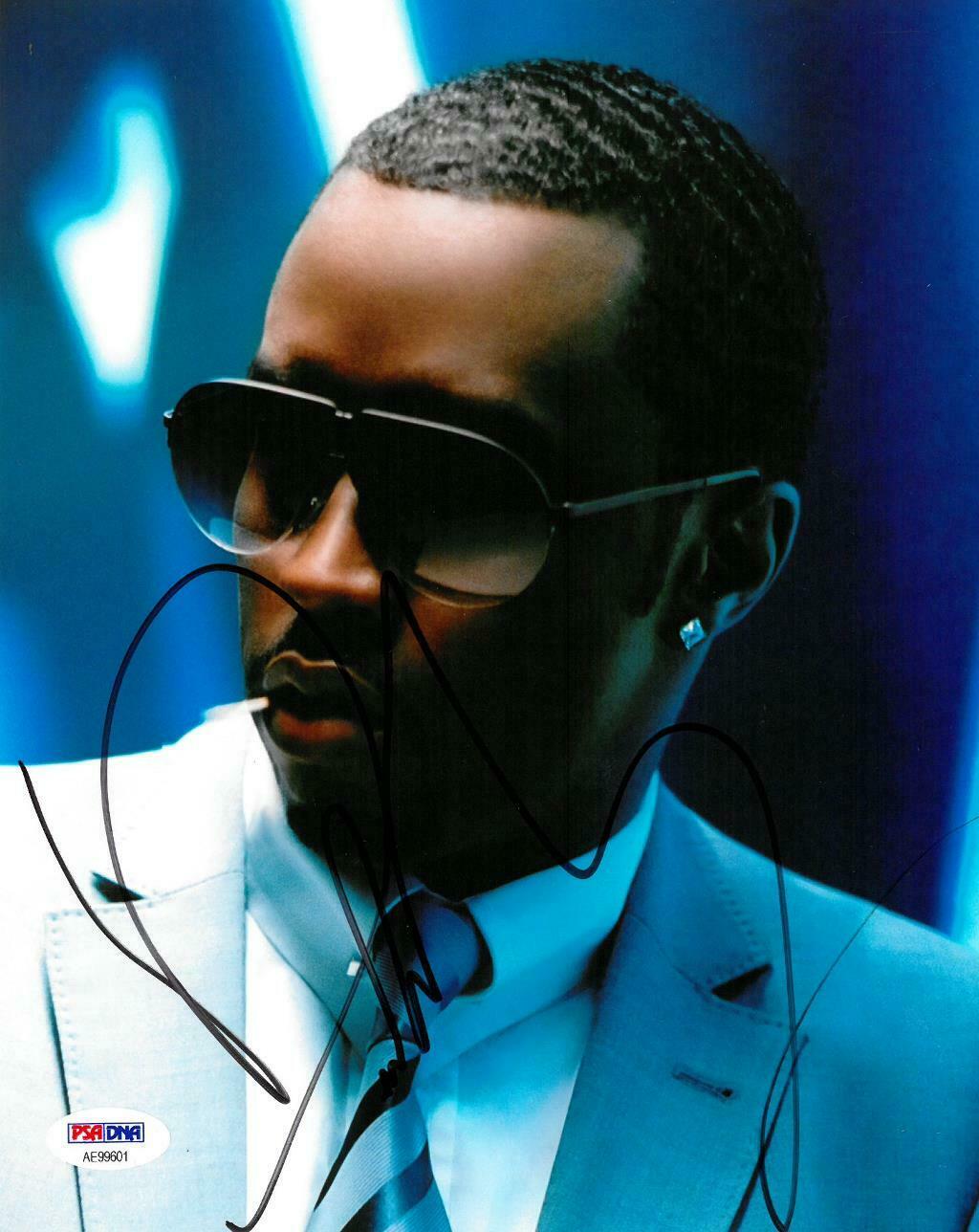 Sean P. Diddy Combs Signed Authentic Autographed 8x10 Photo Poster painting PSA/DNA #AE99601