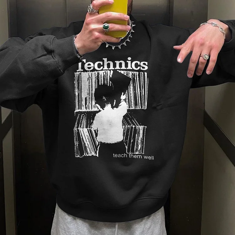 Technics Teach Them Well Sweatshirt