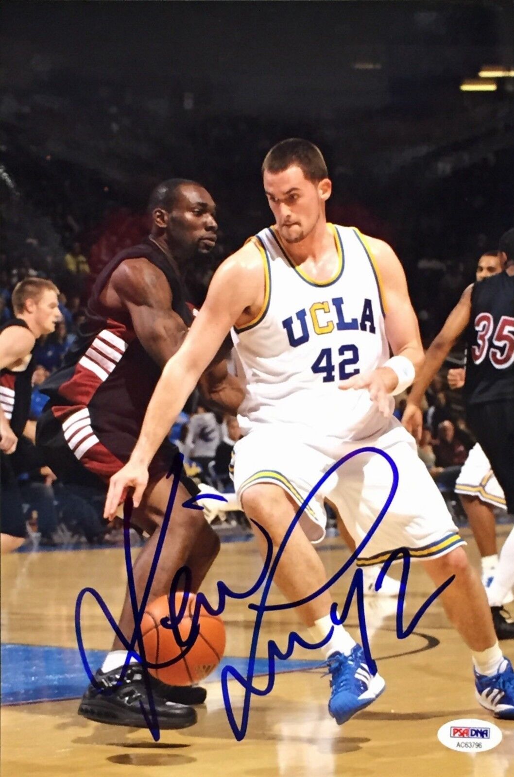 Kevin Love Signed 8x12 UCLA Basketball Photo Poster painting PSA AC63796