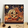 Diamond Painting - Partial Special Shaped Drill - Halloween Pumpkin(Canvas|30*30cm)