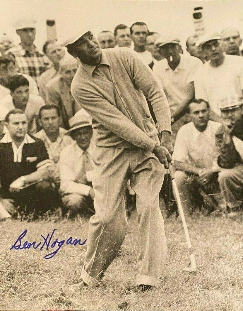 Ben Hogan Autographed Signed 8x10 Photo Poster painting REPRINT