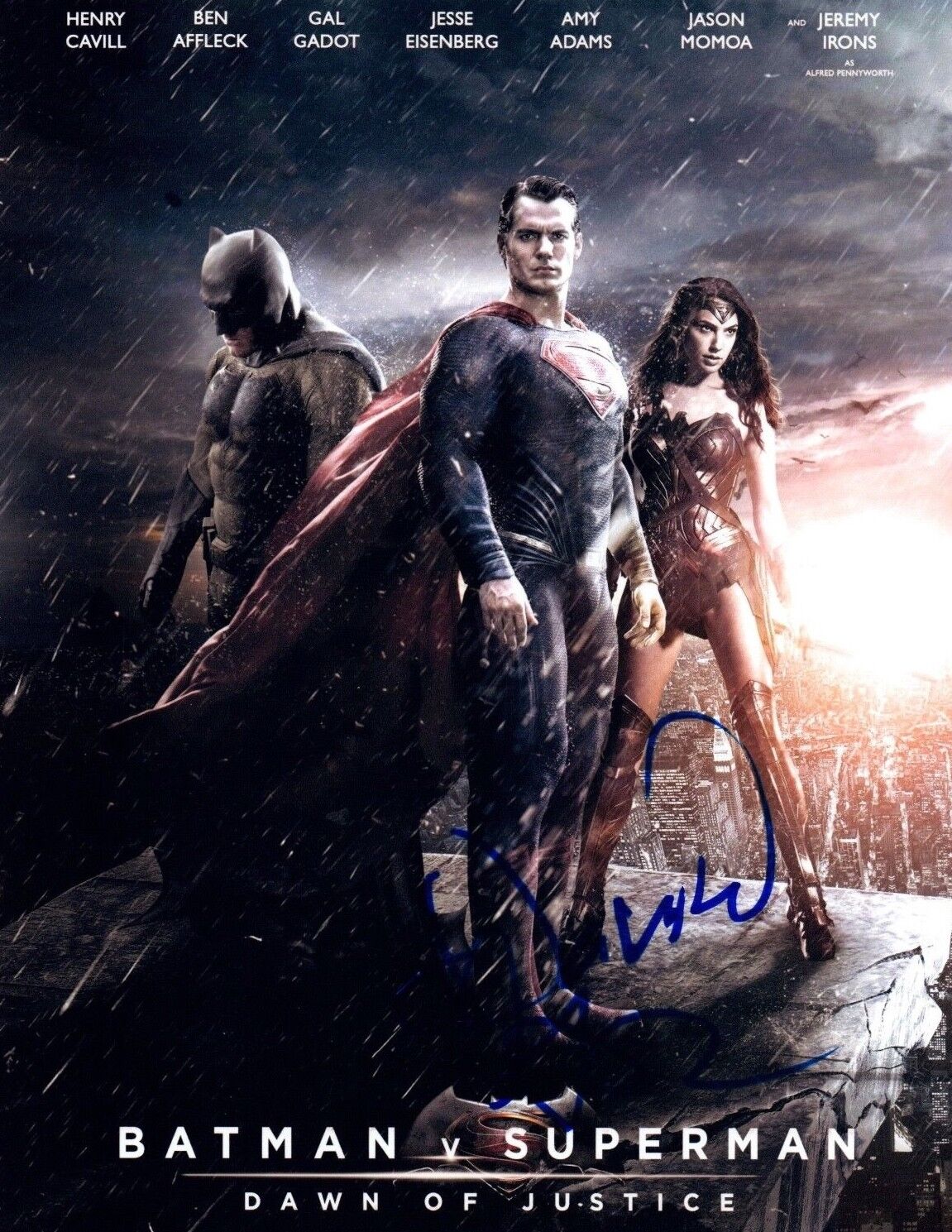 David Goyer Signed Autograph 8x10 Photo Poster painting Man of Steel Batman Vs. Superman COA VD