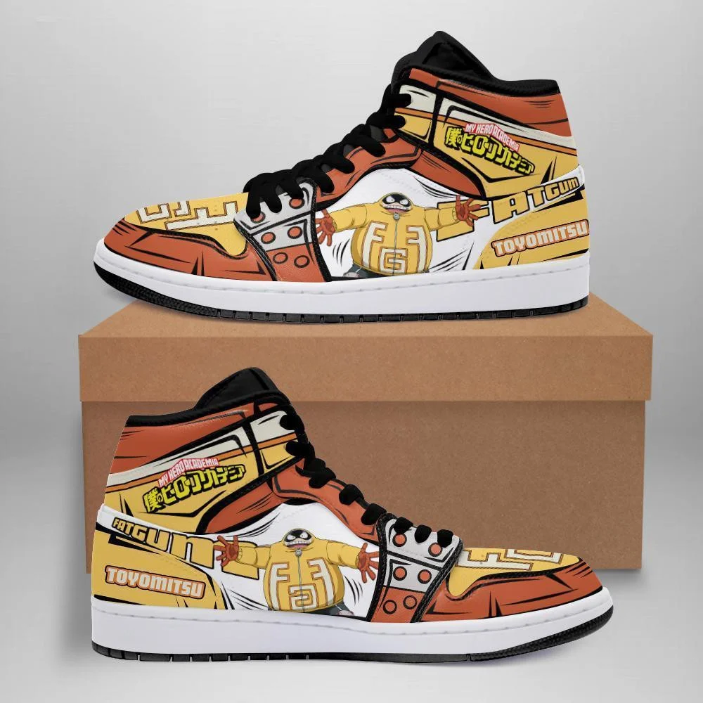 Kingofallstore - BNHA Toyomitsu Fatgum Sneakers Custom Anime My Hero Academia Shoes