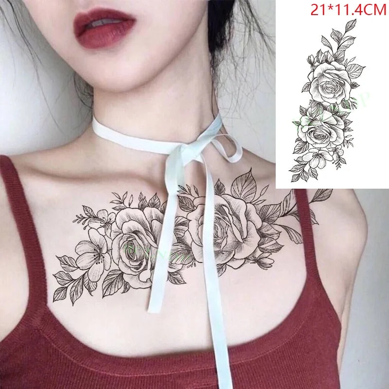 Waterproof Temporary Tattoo Sticker Cool Snake Animal Fake Tatto Flash Arm Leg Tatoo Body Art for Boy Women Men