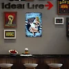 Sexy girl - Panneaux en &eacute;tain m&eacute;tallique(20*30cm/30*40cm)
