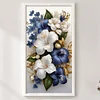 Flower-11CT Stamped Cross Stitch 40*70cm (Big Size)