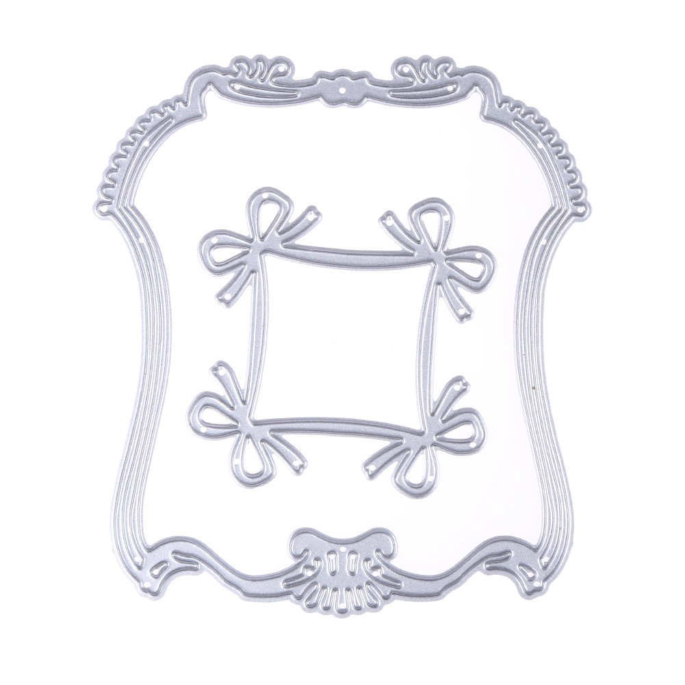 

1 Set Bowknot Lace Pattern Emboss Cutting Dies Stencil for Scrapbooking DIY124867, 501 Original