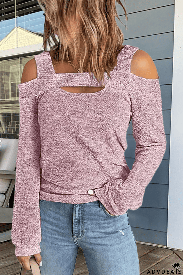 Seriously Obsessed Cold Shoulder Top