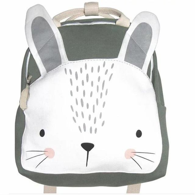 Children Backpack Toddler Kids School Bag Backpack For Baby Kids Cute School bag boy girl light Bag Rabbit Butterfly lion Bag