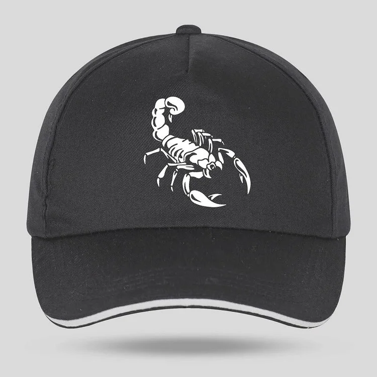 Men WomenScorpion Baseball Caps for Hip Hop Cotton Trucker Cap Bone Dad Hats