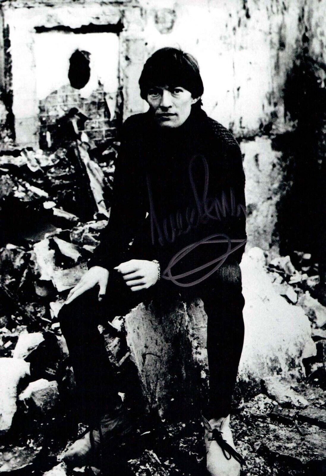 Dave BERRY 60's Musician Singer Songwriter SIGNED Autograph 12x8 Photo Poster painting AFTAL COA