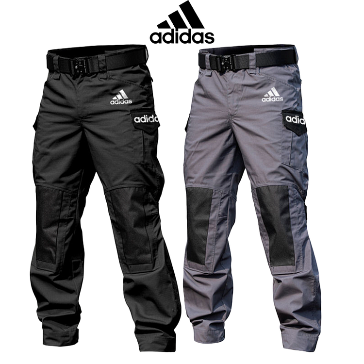 Pánské prodyšné nepromokavé víceúčelové outdoorové kalhoty adidas®, nové (balení 2 kusů)