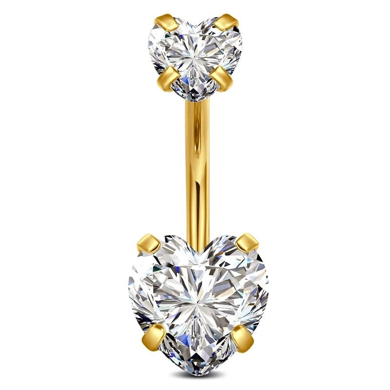 Puncture Jewelry  Belly Button Nail 5-piece Set Of  Belly Button Ring Europe And The United States New Belly Button