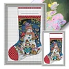 Carol Stocking -16CT Stamped Cross Stitch Kit(30*44cm)