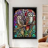>SALE<Full Embroidery Eco-cotton Thread 11CT Printed Owl Cross Stitch Kit Artwork