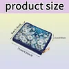 Diamond Painting Flower Card Holder Coin Purse Diamond Art Wallet Pouch for Women