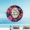 Letters DIY Diamond Painting Acrylic Special Shape Pendant Hanging Kit