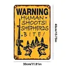 Warning - Metal Tin Signs(8*12Inch/12*16Inch)