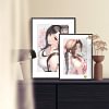 A3 & 4K Size Sweet Tifa Lockhart & Aerith Gainsborough Decorative Painting - (FF7) Final Fantasy VII - HuangGua Studio