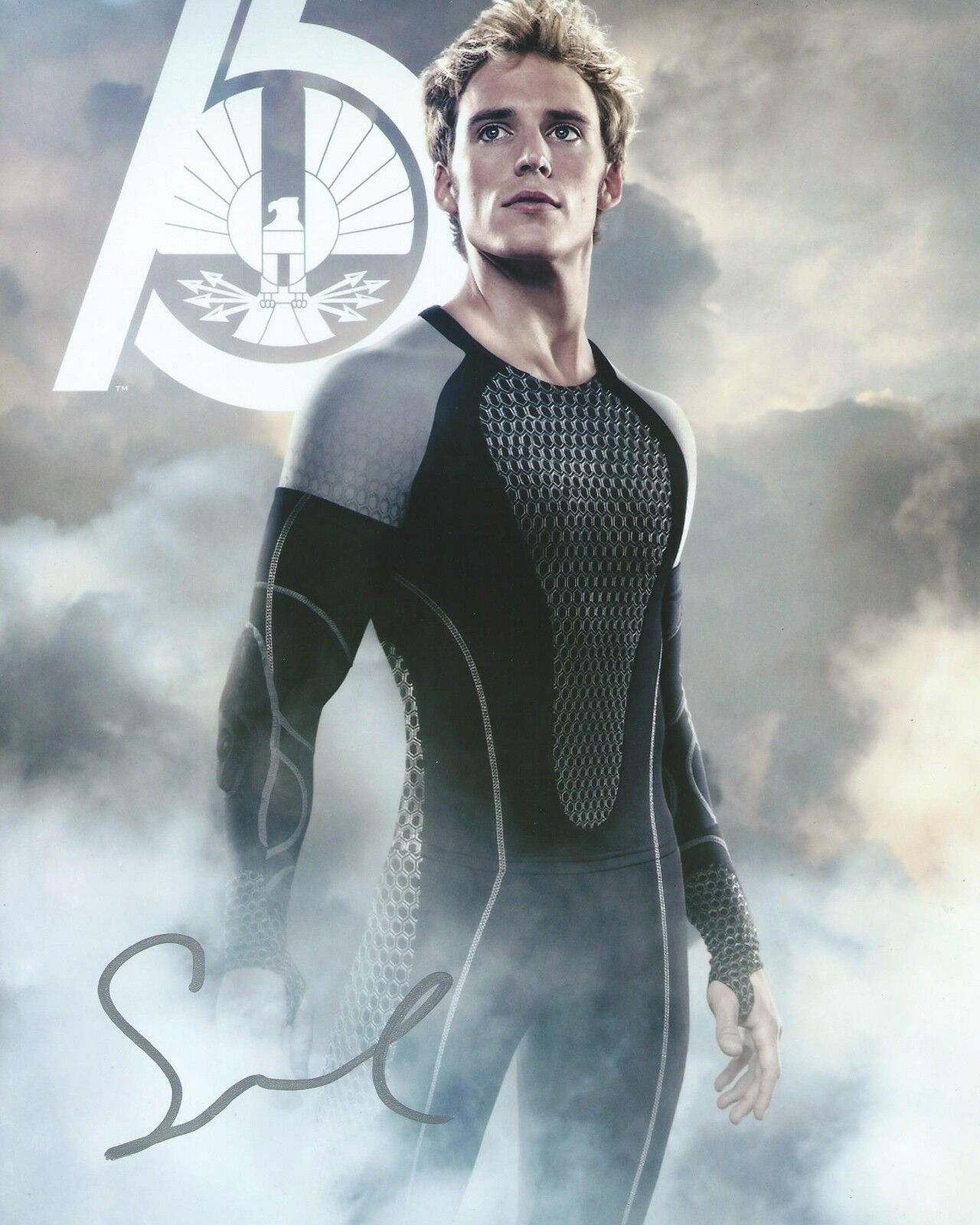 The Hunger Games: Catching Fire *SAM CLAFLIN* Signed 8x10 Photo Poster painting AD5 PROOF COA