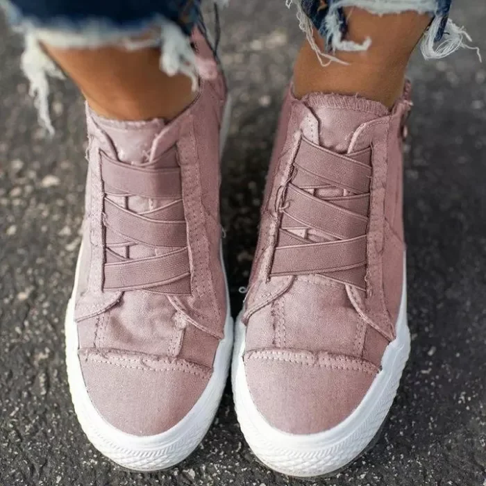 Women Low Heel All Season Sneakers  Stunahome.com