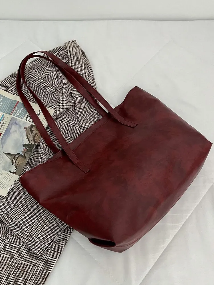 Large Capacity Shoulder Tote Bag