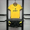 2024-2025 Kids Wolves Home Football Shirt 1:1 Thai Quality
