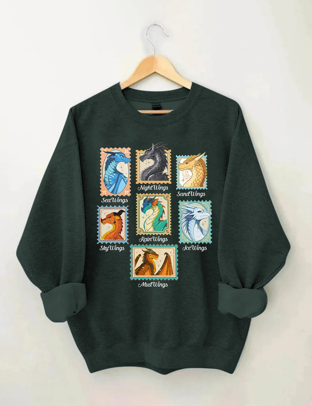 Nightwings Seawings Icewings Dragon Lover Sweatshirt
