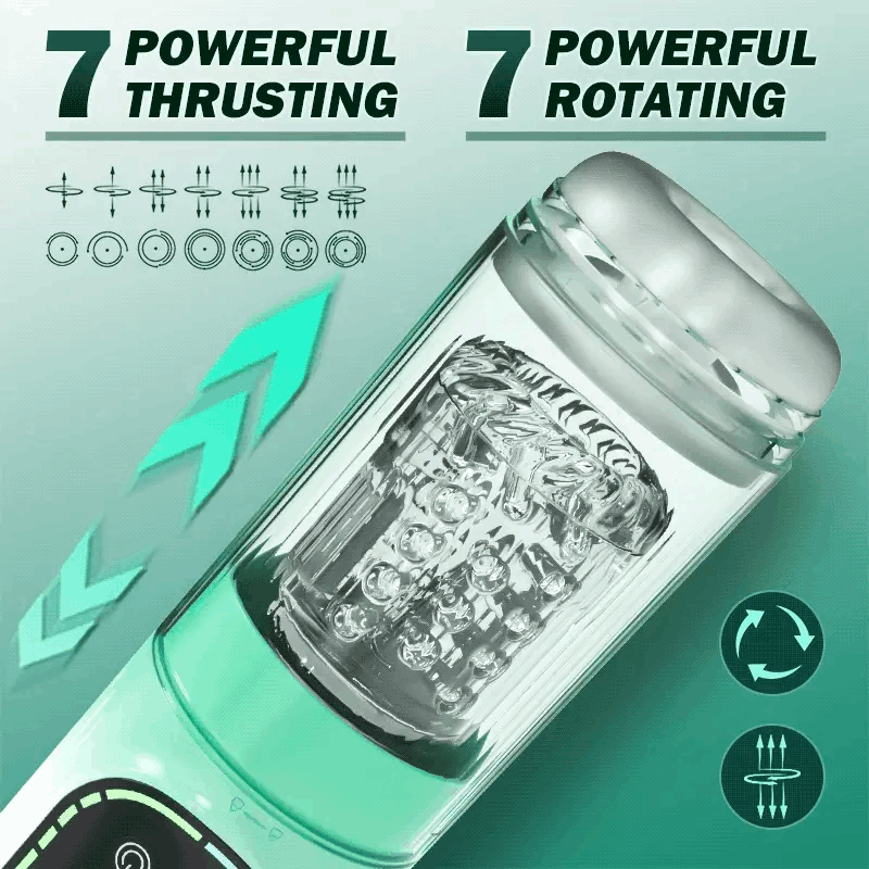 Heaven - 5 In 1 Function Automatic Male Masturbator & Suction Penis Pump