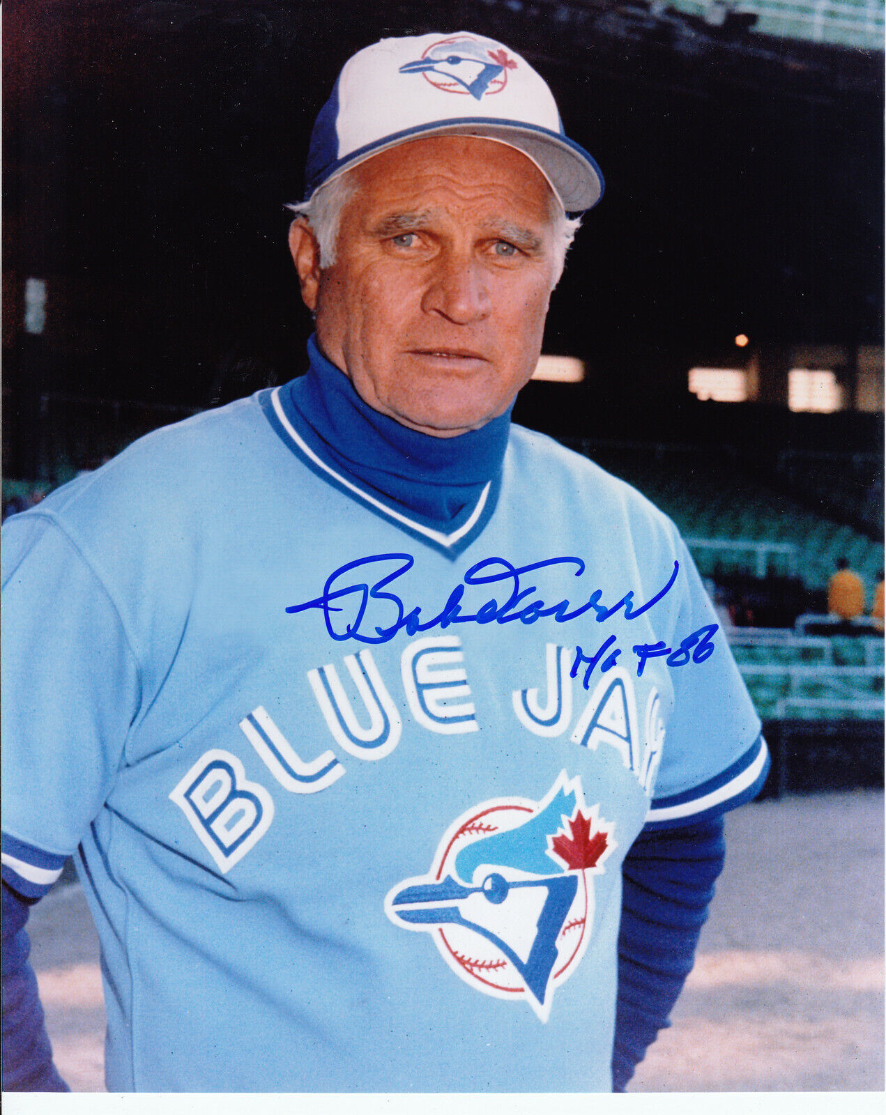 Bobby Doerr #0 8x10 Signed w/ COA Toronto Blue Jays