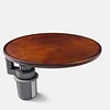360-degree rotating removable floating round table in the front, middle and back rows